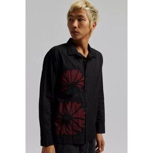 Raga Man Long Sleeve Button‎ Up Shirt - Size L - NWOT